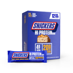 Snickers Hi Protein Bars - Box of 12 – Snickers HI Protein